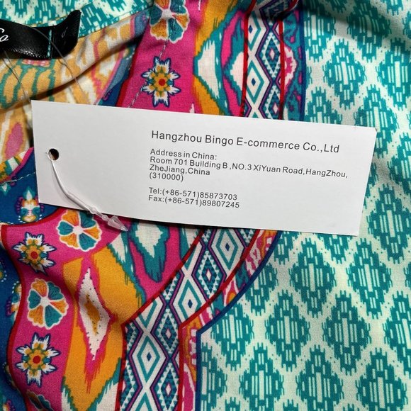 Urban co co dress multicolor long sleeve size S - Picture 12 of 14